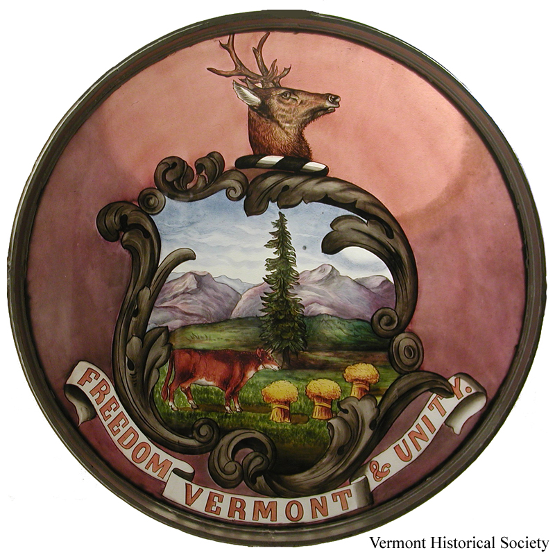 Vermont State Flag And Coat Of Arms — Vermont History Explorer